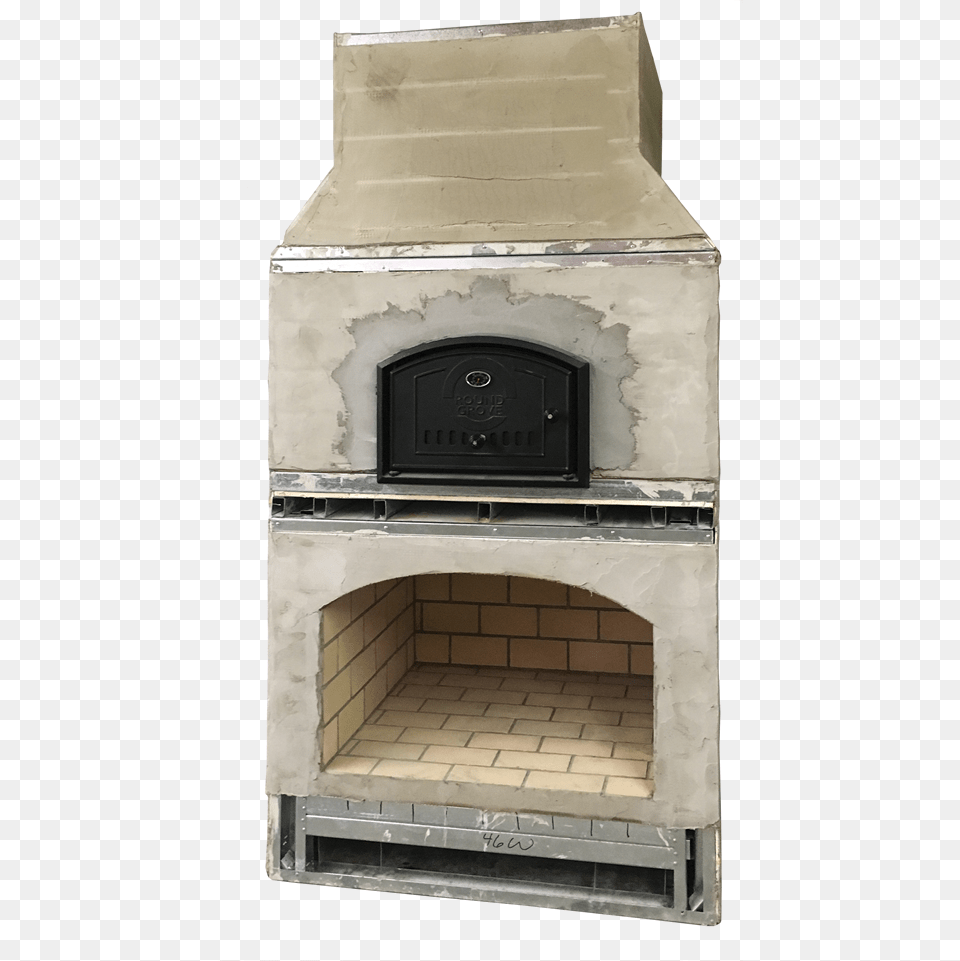 Outdoor Fireplace With Brick Oven And Chimney From Wood Burning Stove, Indoors, Device, Mailbox, Appliance Free Transparent Png
