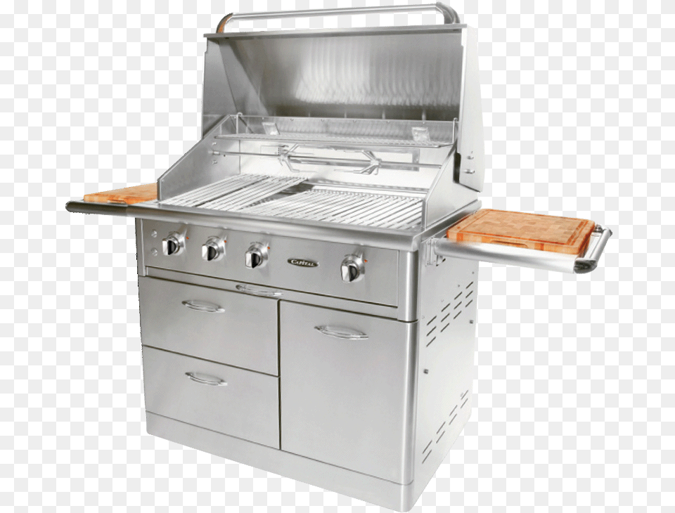 Outdoor Kitchen Bbq With Capital Bbq 40 Inch, Device, Appliance, Electrical Device, Burner Png Image