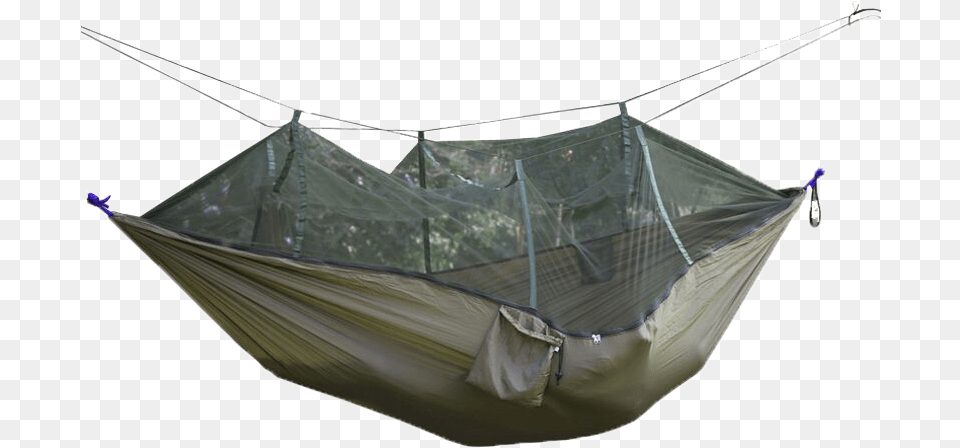 Outdoor Mosquito Net Hammock Parachute Camping Hanging Hammock, Furniture Free Transparent Png