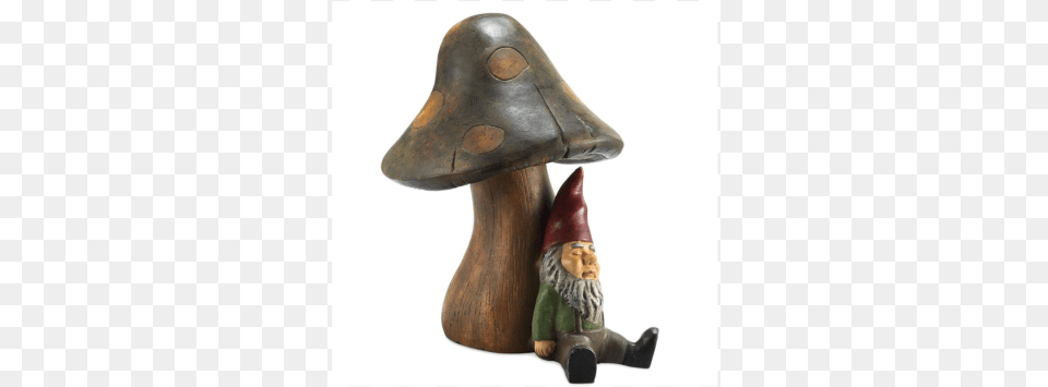 Outdoor Mushroom Speaker, Figurine, Baby, Person, Smoke Pipe Png Image