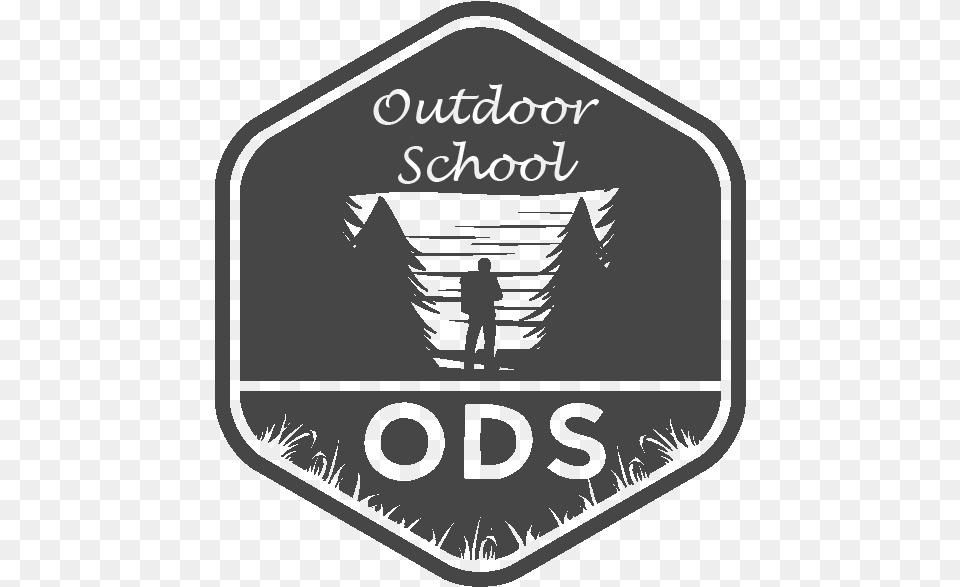 Outdoor School Emblem, Logo, Symbol, Person, Badge Png