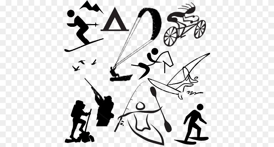 Outdoor Sports Activities Picture Outdoor Sports, Art, Gun, Weapon Free Png Download