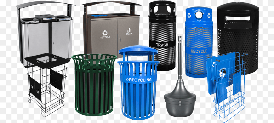 Outdoor Waste Receptacles And Recycling Bins Outdoor Trash And Recycling, Tin, Can, Trash Can, Mailbox Free Png