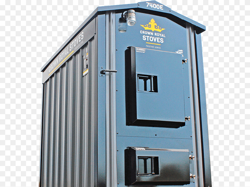 Outdoor Wood Furnace Pristine 7400e Crown Royal, Shipping Container Free Png Download