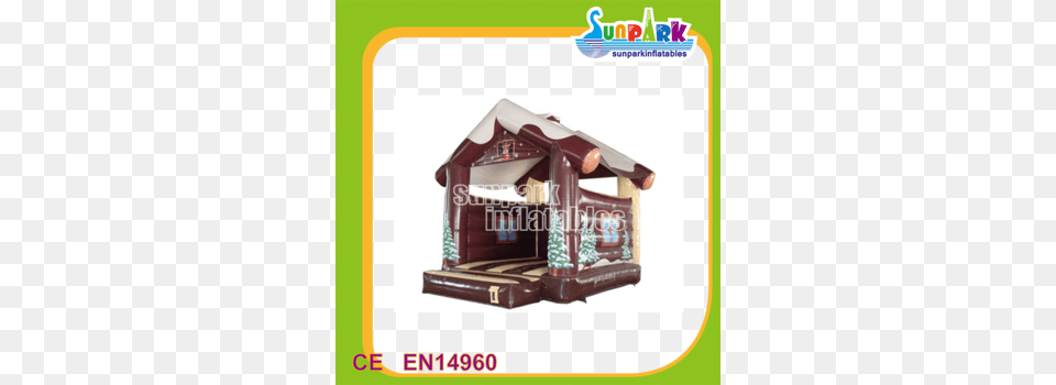 Outdoor Xmas Bounce House Inflatable Log Cabin Bouncer Log Cabin Bounce House Free Transparent Png