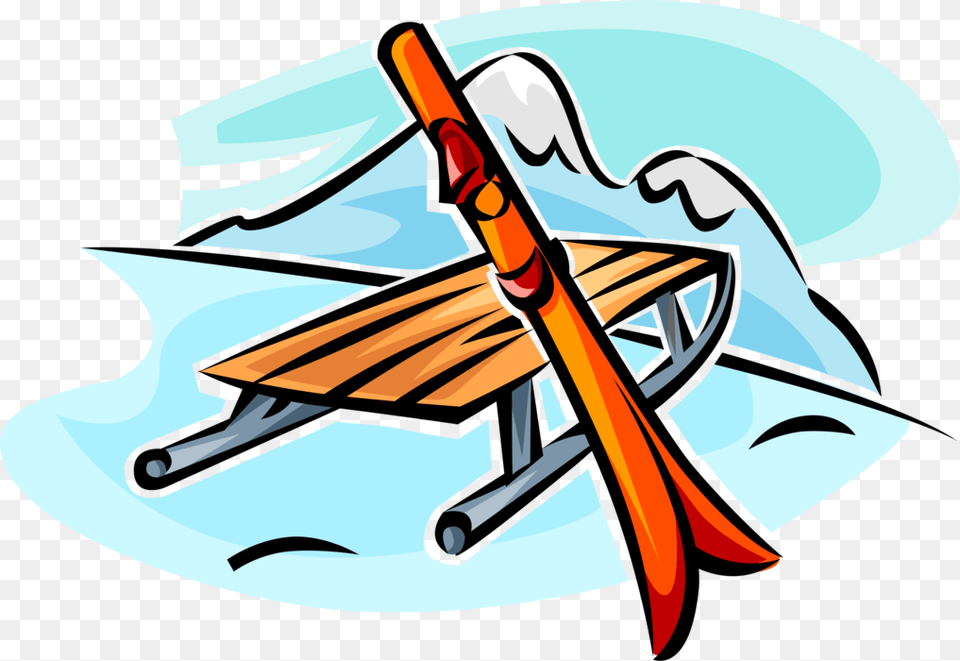 Outdoors Clipart Mountain Resort Sled Mountain Clipart, Musical Instrument Free Png
