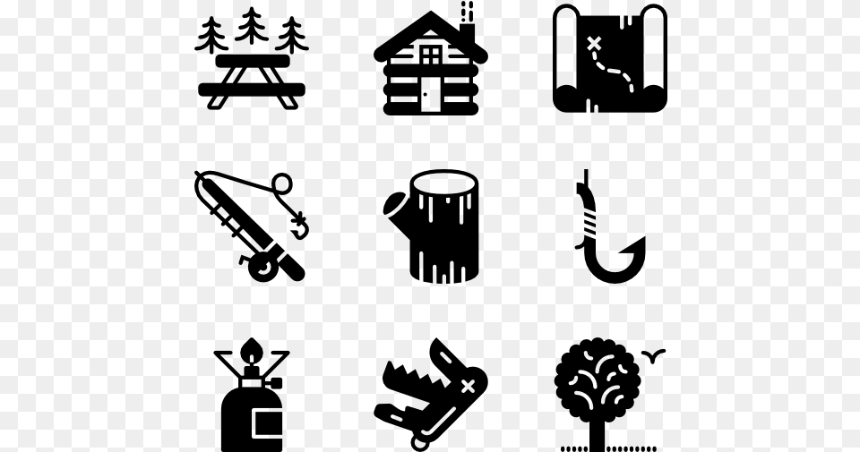 Outdoors Clipart Psd Outdoor Icon, Gray Free Transparent Png