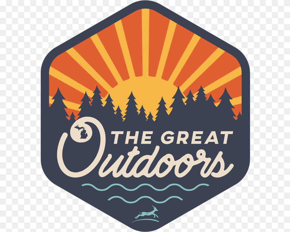 Outdoors Stickers, Logo, Sticker, Mat, Mousepad Free Png Download