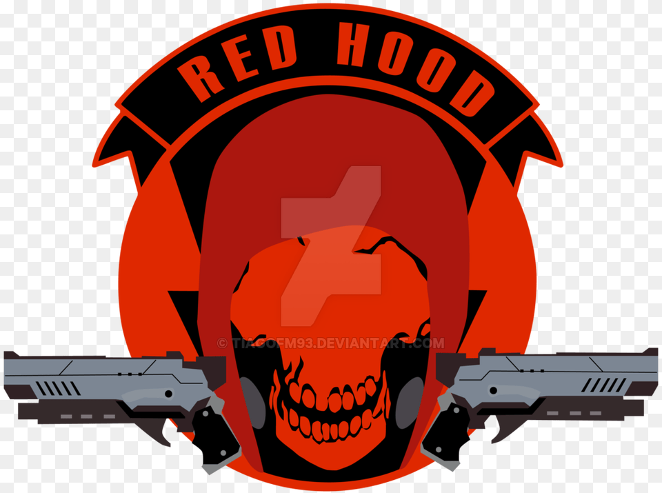 Outer Red Hood, Firearm, Gun, Handgun, Weapon Free Png Download