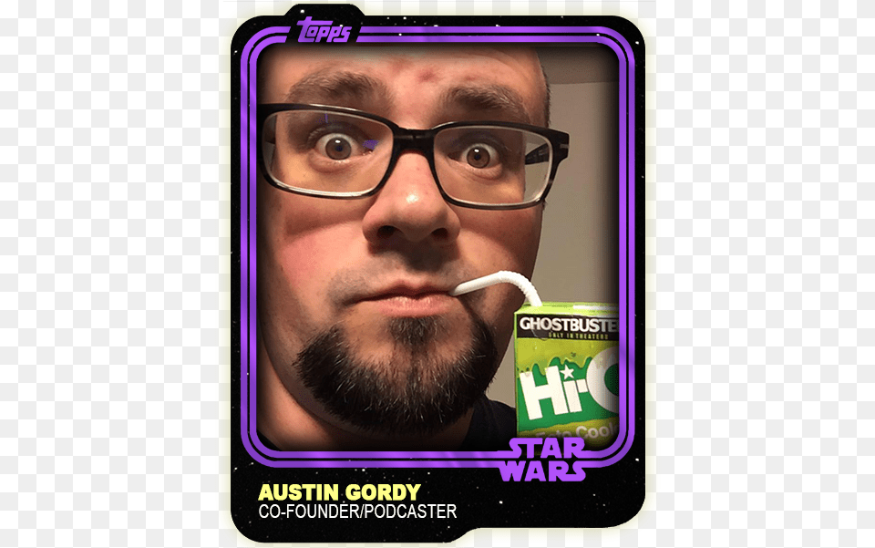 Outer Rim News Co Founderpodcaster Austin, Accessories, Advertisement, Glasses, Person Png Image