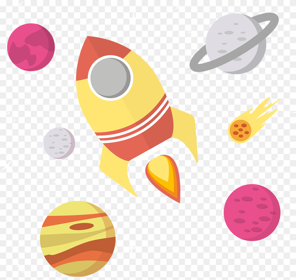 Outer Space Clip Art, Food, Sweets, Baby, Person Free Png Download