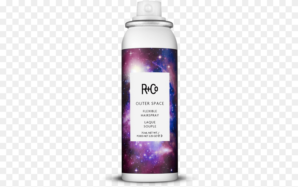 Outer Space Flexible Hairspray R Co Hairspray, Tin, Bottle, Shaker, Can Free Png