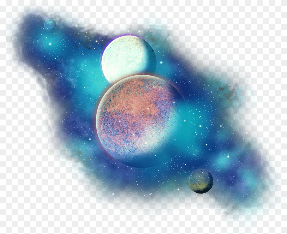 Outer Space Planets Galaxy Clipart Transparent Background, Astronomy, Outer Space, Planet, Nebula Free Png Download