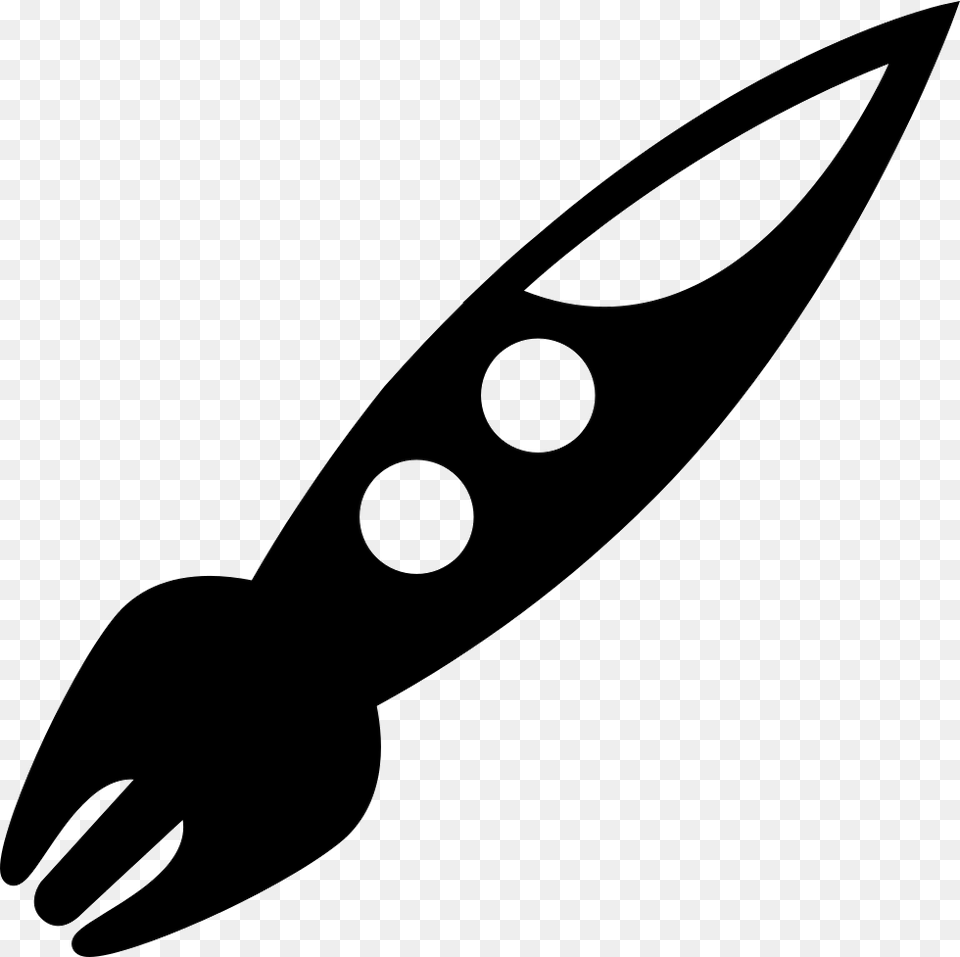 Outer Space Rocket Comments Rocket, Cutlery, Fork, Stencil, Animal Free Transparent Png