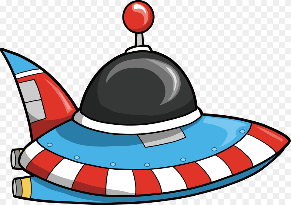 Outer Space Saucer Spacecraft Clip Art Color Outer Space Vector, Transportation, Vehicle, Watercraft, Device Free Png