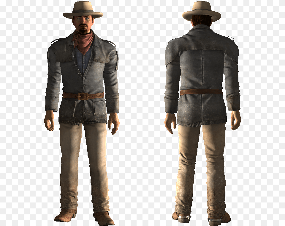Outfit Fallout 4 Sheriff Outfit, Clothing, Coat, Hat, Jacket Free Png
