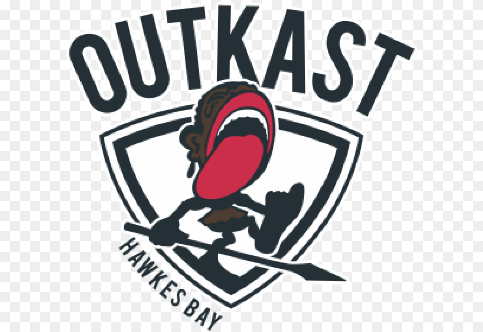 Outkast Hawkes Bay Tee Emblem, Symbol, Logo, Baby, Person Png