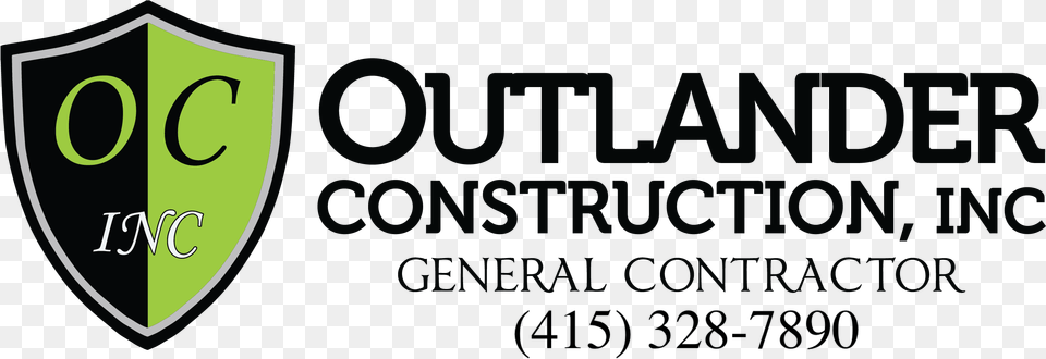 Outlander Construction Inc Font, Logo, Armor, Blackboard Free Transparent Png