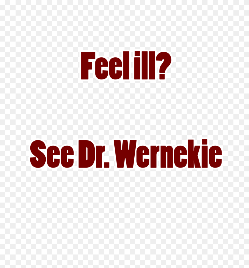 Outlast Dr Wernekie, Text Free Png Download