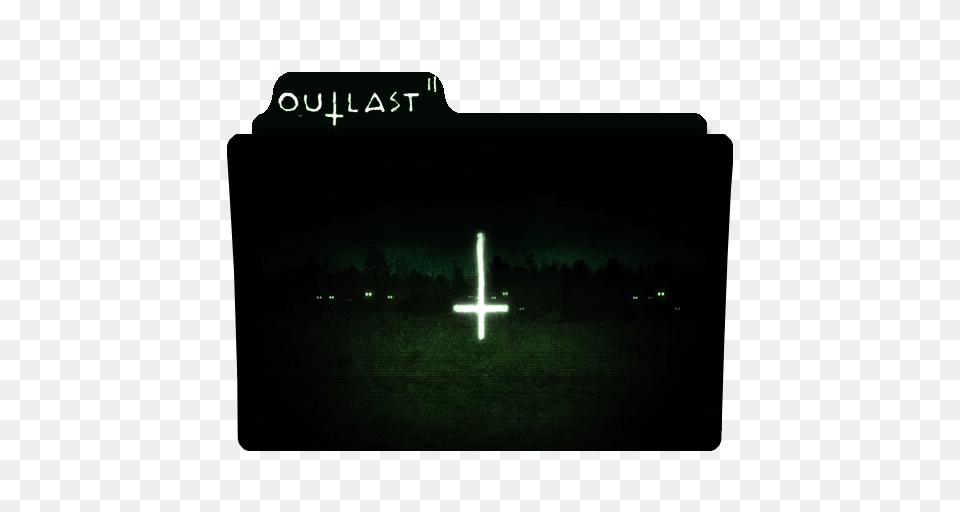 Outlast Folder Icon, Cross, Symbol, Grass, Plant Free Png
