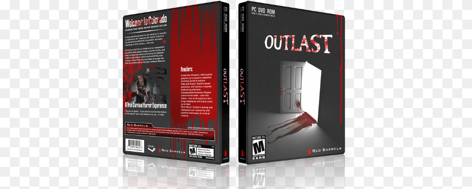 Outlast Horror, Advertisement, Poster, Scoreboard, Person Png Image