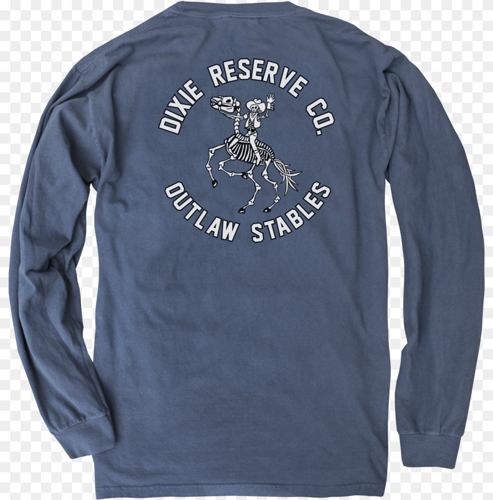 Outlaw Stables Long Sleeved T Shirt, Clothing, Long Sleeve, Sleeve, Knitwear Free Png