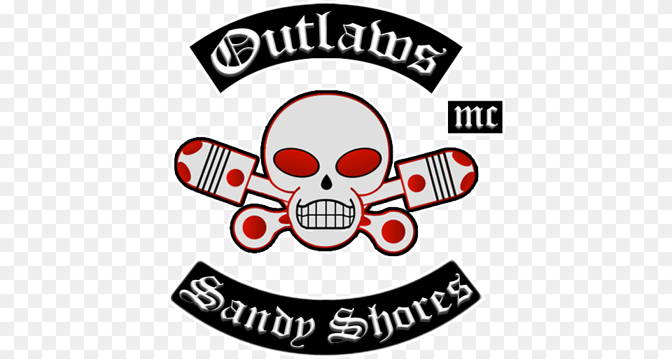 Outlaws Mc Gand Senora Desert Emblems Images Gta 5 Logo Hd, Emblem, Symbol, Dynamite, Weapon Png