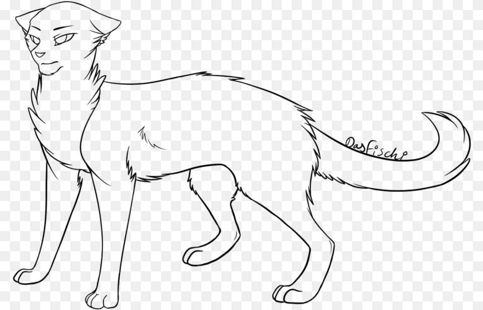Outline At Getdrawings Com Outline Drawings Warrior Cats, Gray Free Transparent Png