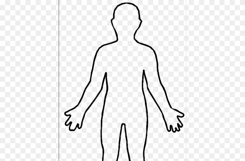 Outline Body Clipart, Alien Free Transparent Png