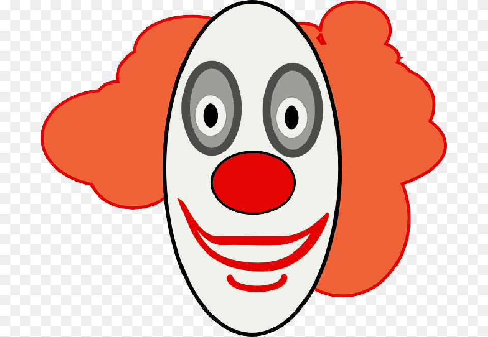 Outline Drawing Happy Clown Faces Face Cartoon Clown Face Clipart, Performer, Person, Dynamite, Weapon Png