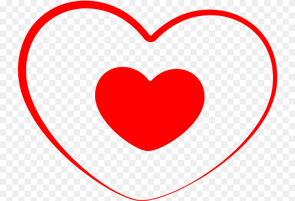 Outline Heart Transparent Love Heart Image In Hd Free Png