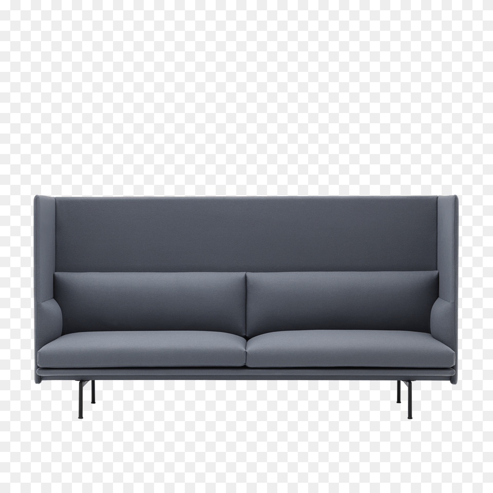 Outline Highback Sofa An Elegantly Comfortable Design, Couch, Cushion, Furniture, Home Decor Free Png Download