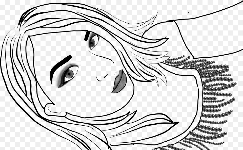 Outline Izsoler Selfie Woman Draw Girl Eyes Line Art, Accessories, Outdoors, Nature, Jewelry Free Png