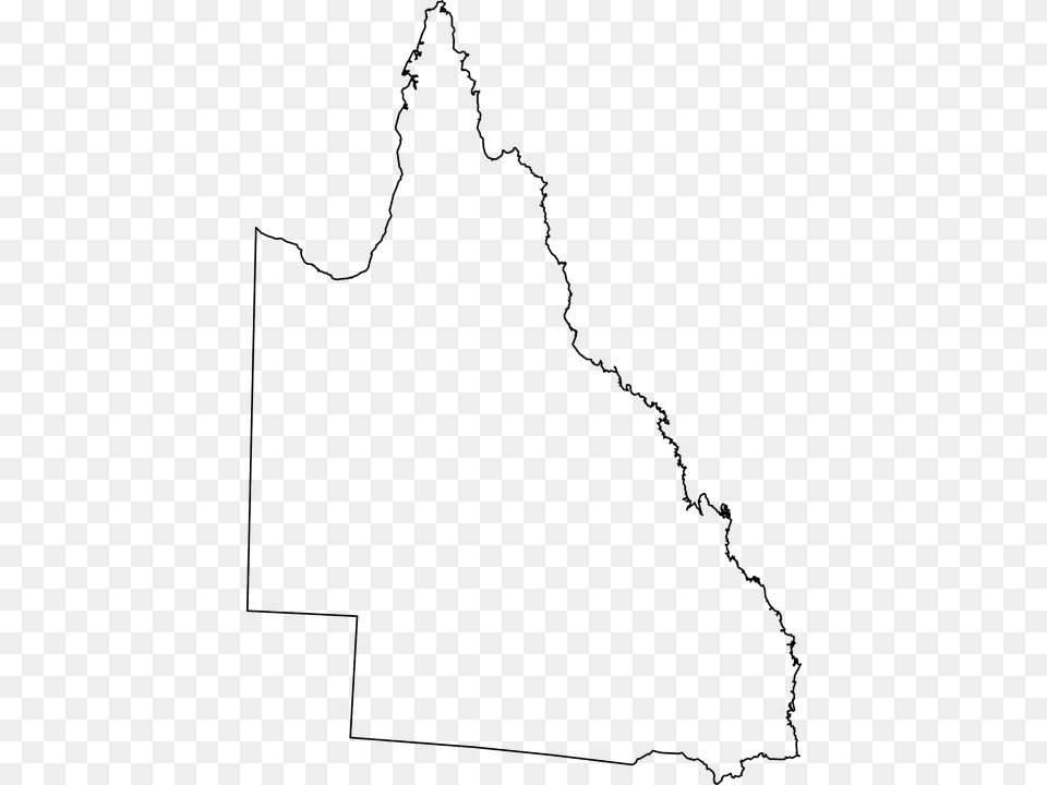 Outline Map Of Queensland, Silhouette, Adult, Bride, Female Png