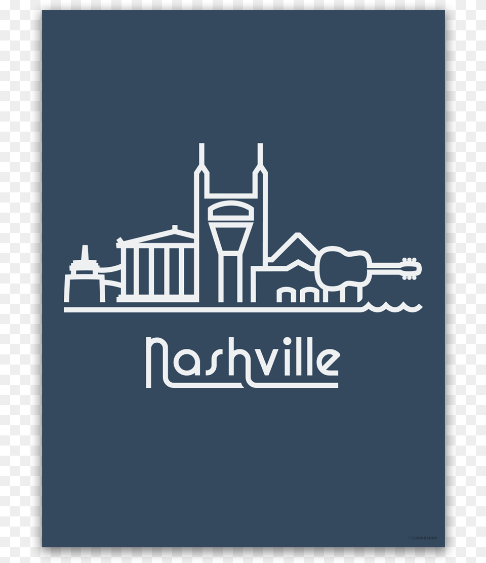 Outline Nashville Skyline, Architecture, Building, Factory, City Png