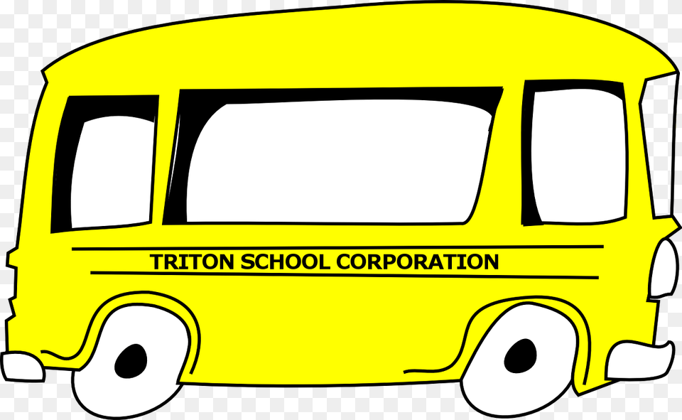 Outline Of A Bus, Transportation, Van, Vehicle, Minibus Free Transparent Png