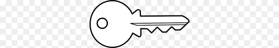 Outline Of A Key Clipart Free Png