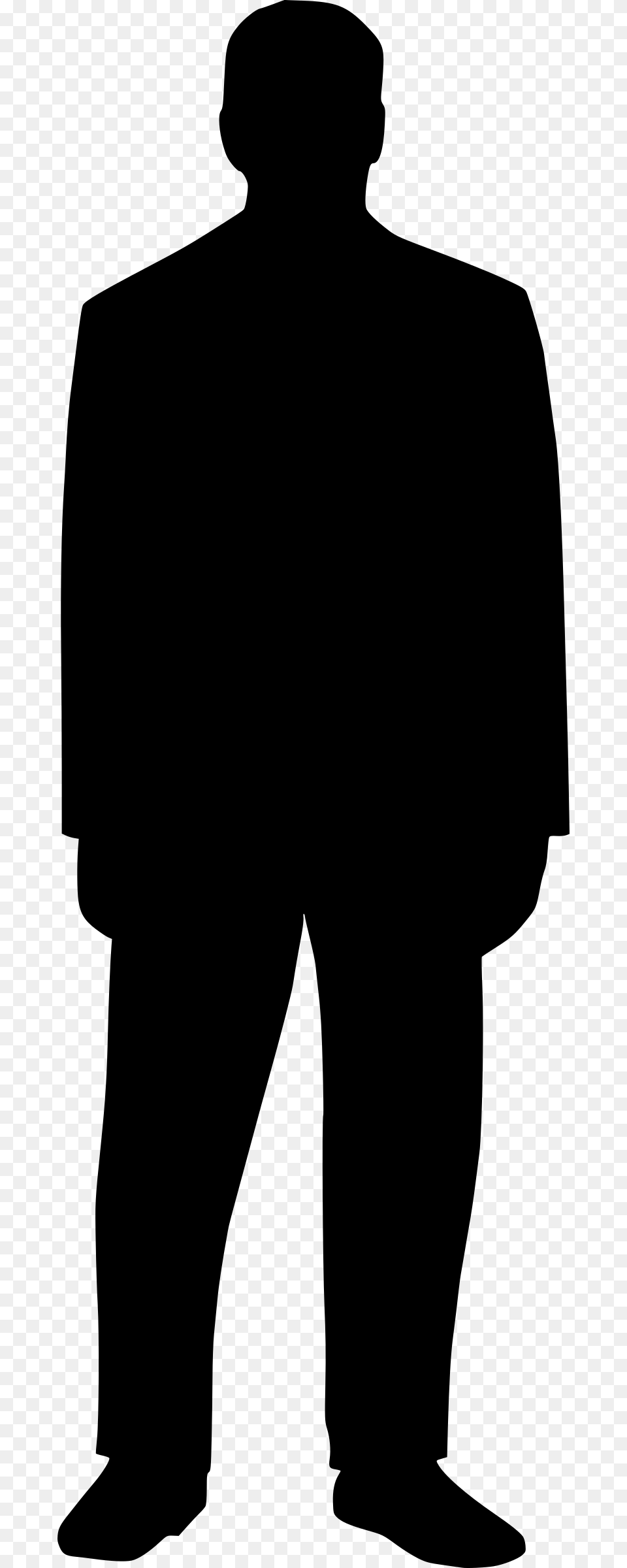 Outline Of A Man Black Outline Of Man, Gray Png Image