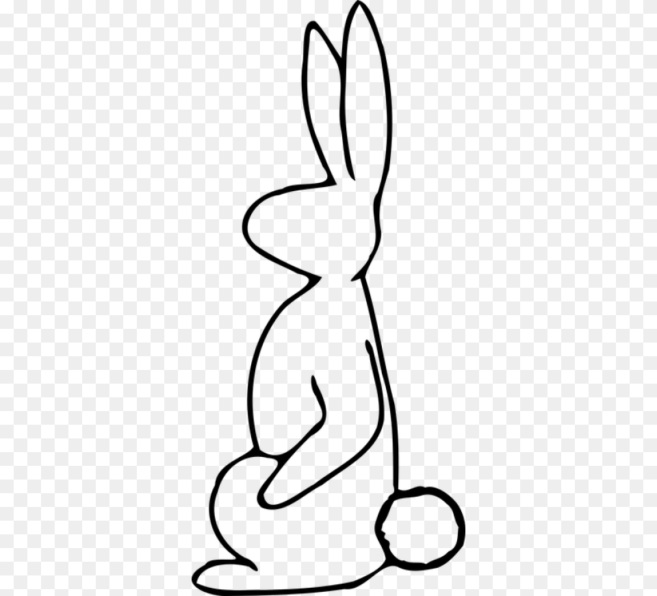 Outline Of An Animal, Gray Png Image