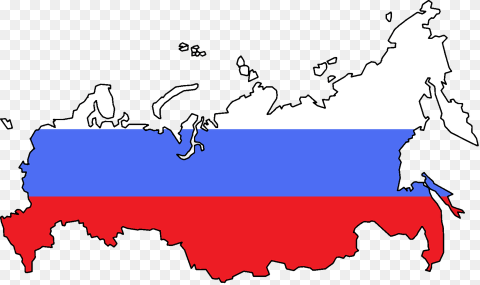 Outline Of Russia, Chart, Plot, Map, Atlas Free Png Download