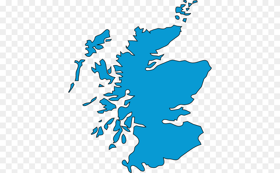 Outline Of Scotland Scotland Clip Art, Chart, Plot, Map, Atlas Free Png Download