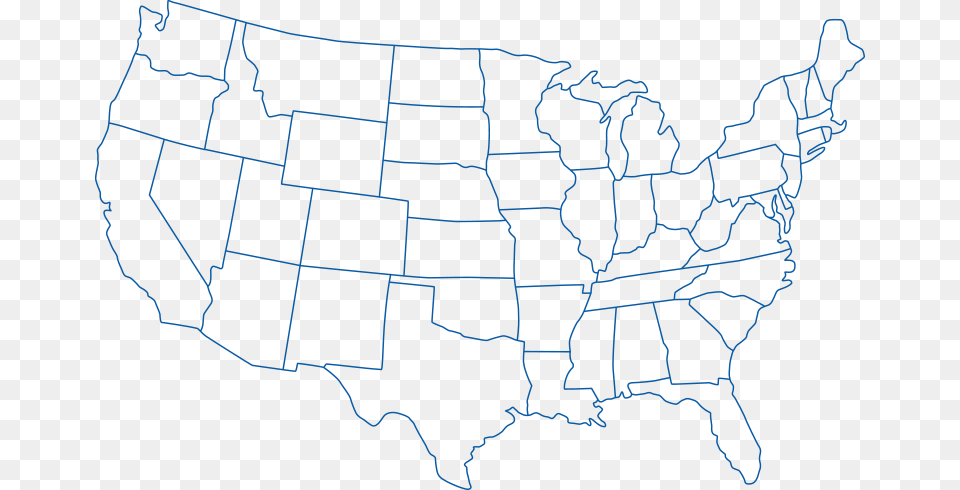 Outline Of The United States Blank Map World Map 50 States And Capital Map Quiz Free Png Download