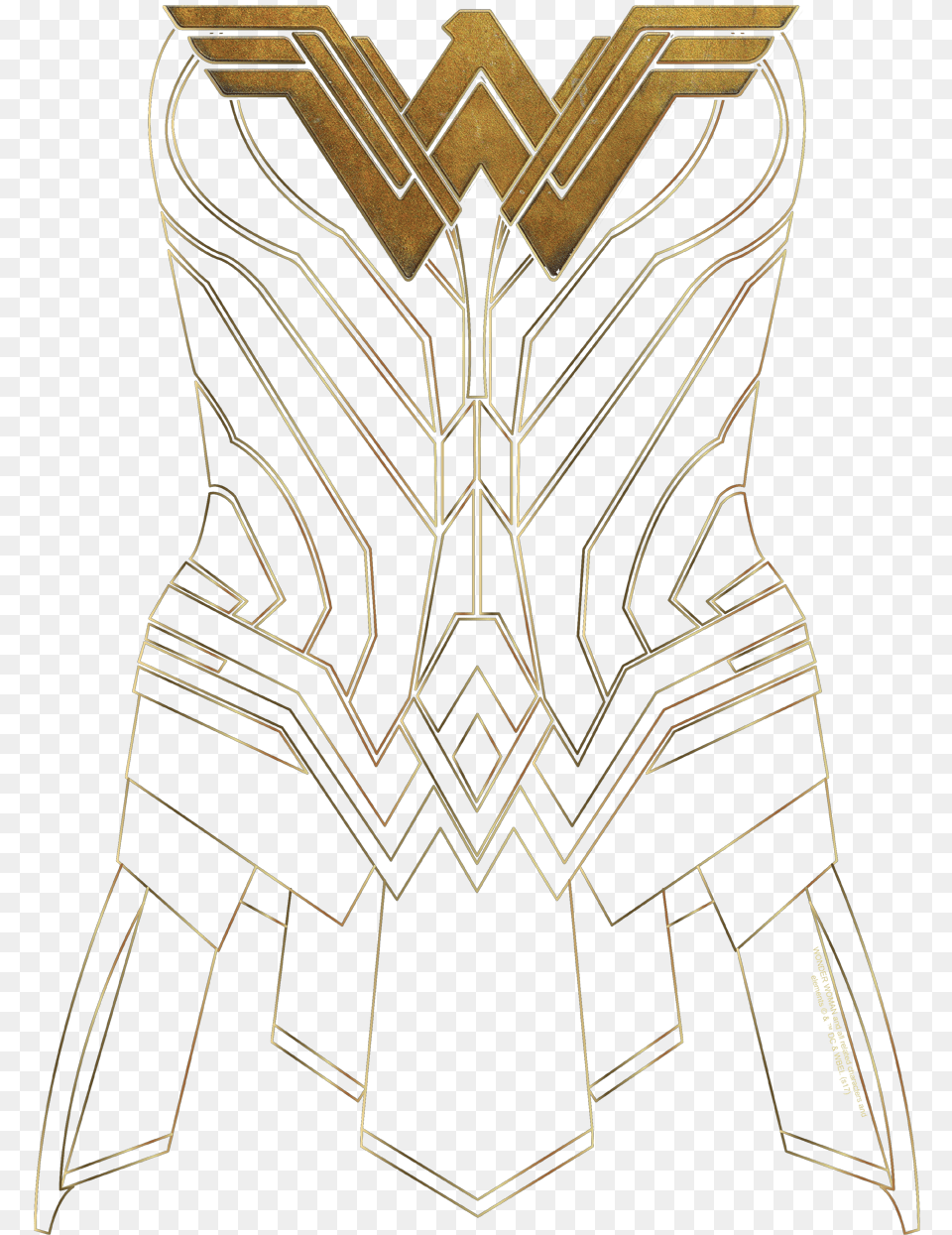 Outline Of Wonder Woman, Boot, Clothing, Cowboy Boot, Footwear Free Transparent Png