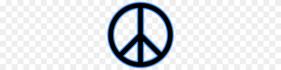 Outline Peace Sign, Emblem, Logo, Symbol, Disk Png
