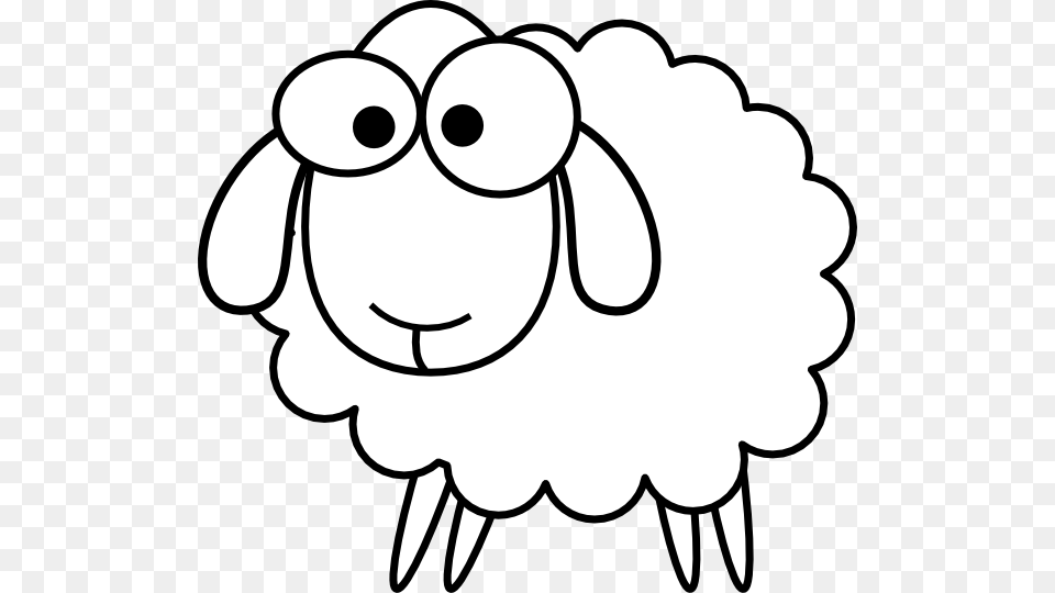 Outline Sheep Clip Art For Web, Animal, Livestock, Mammal, Ammunition Png