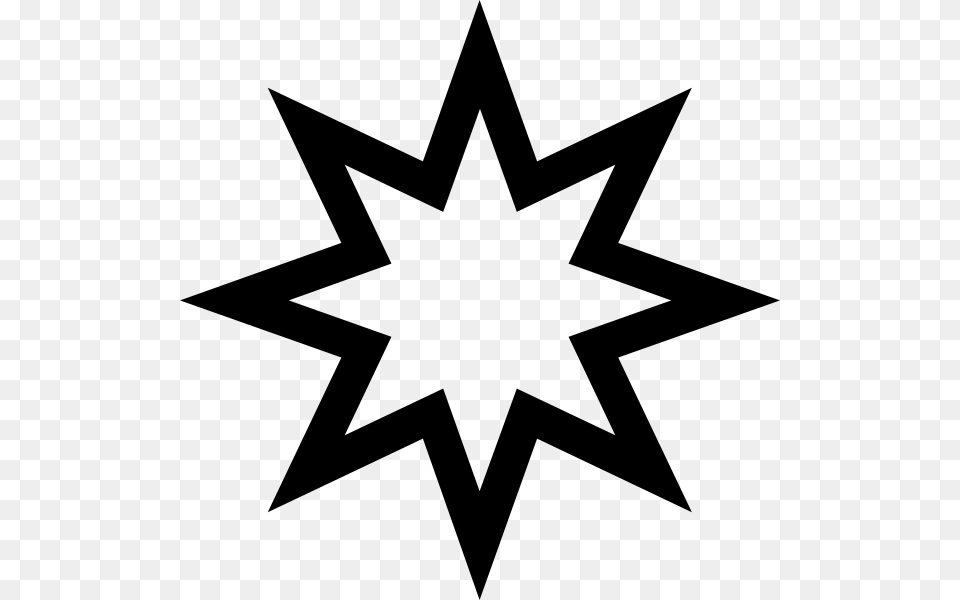 Outline Star, Star Symbol, Symbol, Cross Free Png Download