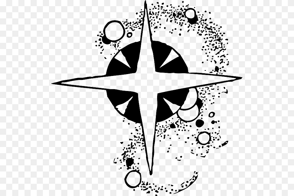 Outline Star Space Decoration Quad Wars Planets Star Wars Clip Art, Symbol Free Png