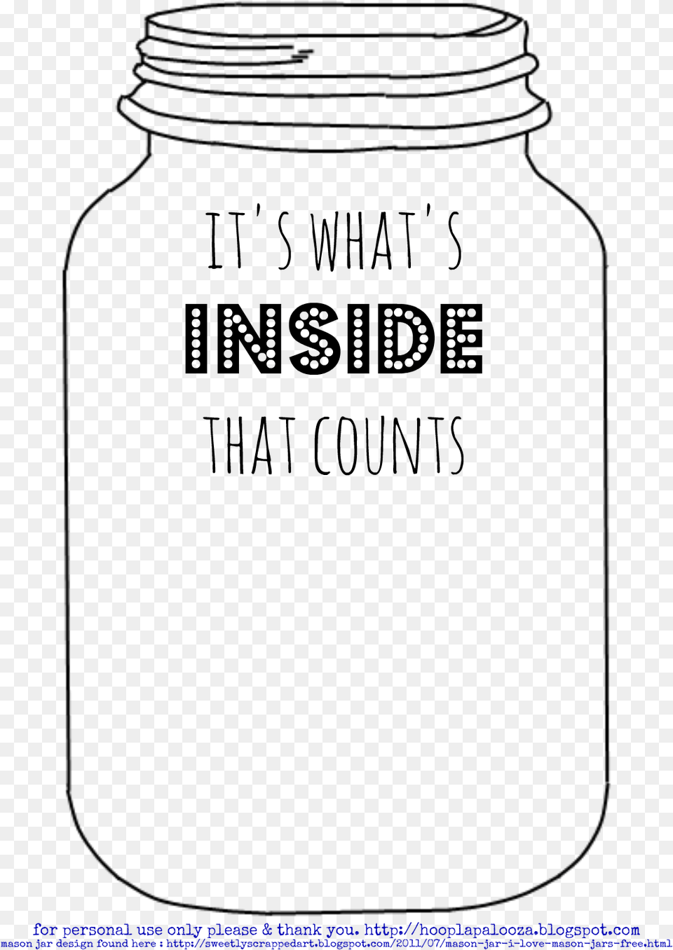 Outline Template Datariouruguay Its The Inside That Counts Free Png Download
