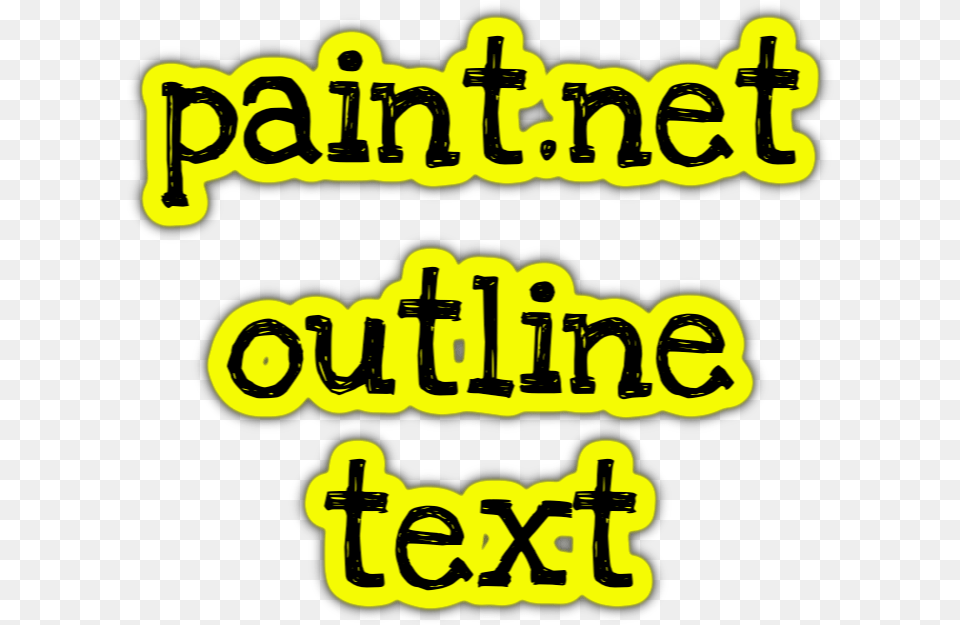 Outline Text Sticker Little Market, Symbol Free Transparent Png