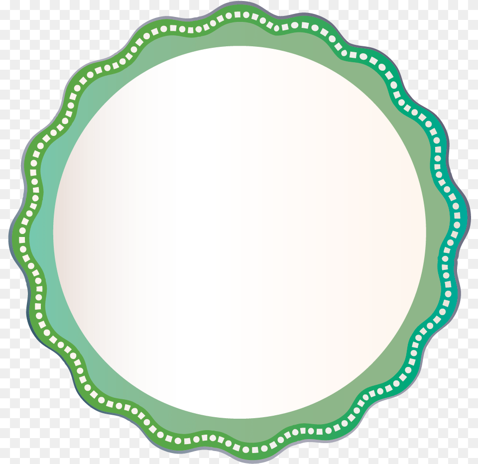 Outline White Square Circle Border Circle, Oval, Food, Meal, Dish Png Image